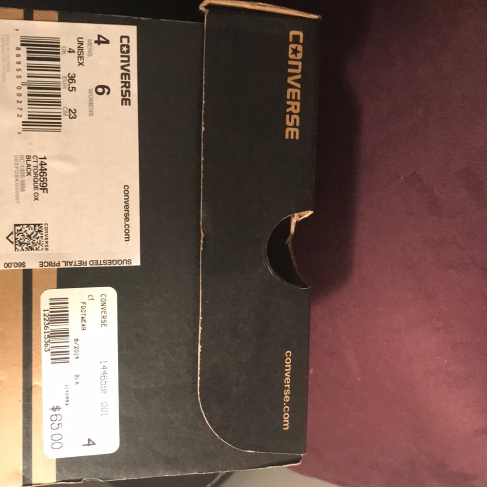 CONVERSE CT TORQUE OX BLACK